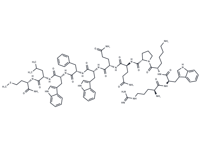 [D-Trp2,7,9] Substance P Chemical Structure