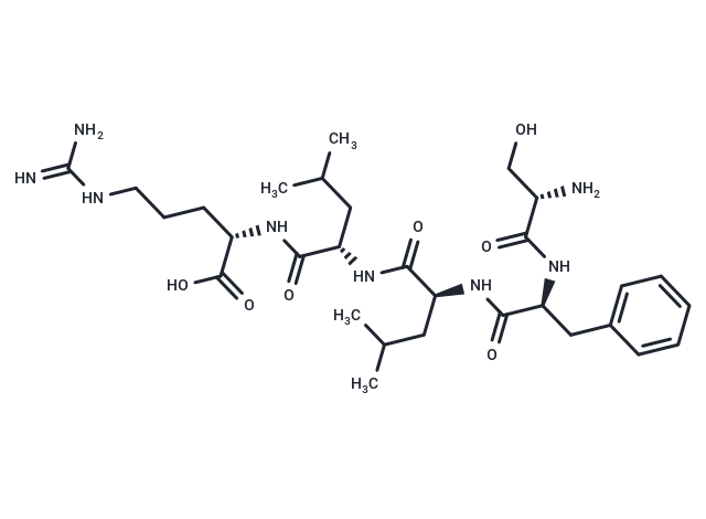 Thrombin Receptor Activator for Peptide 5 (TRAP-5) Chemical Structure