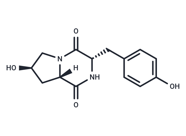 Cyclo(Tyr-Hpro) Chemical Structure
