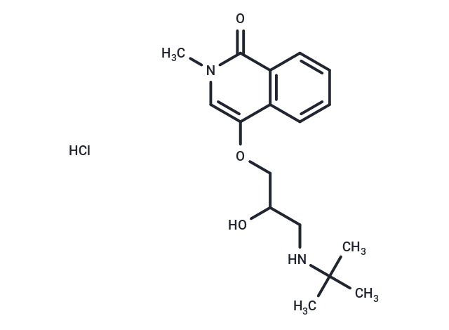 Tilisolol HCl Chemical Structure