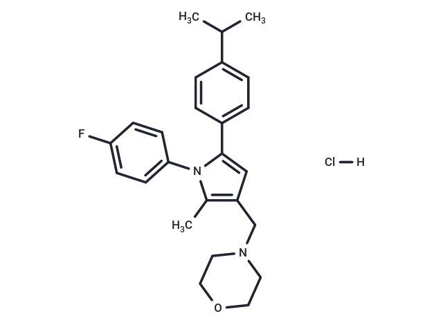 BM635 hydrochloride (1493762-74-5 free base) Chemical Structure