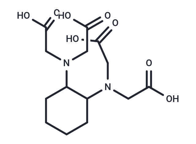 Cyclohexanediamine tetraacetic acid Chemical Structure