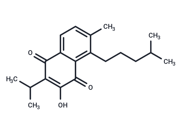 Sapriparaquinone Chemical Structure