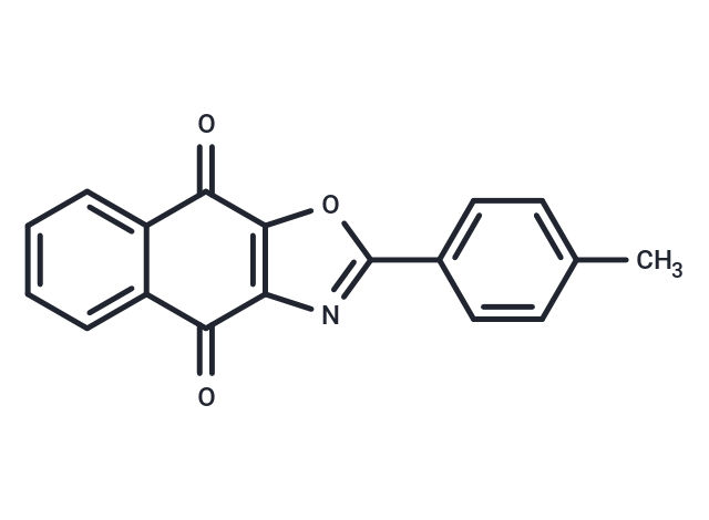 2-p-Tolylnaphtho[2,3-d]oxazole-4,9-dione Chemical Structure