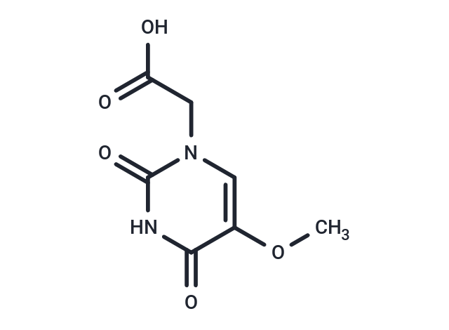 5-Methoxyuracil-1-yl  acetic acid Chemical Structure
