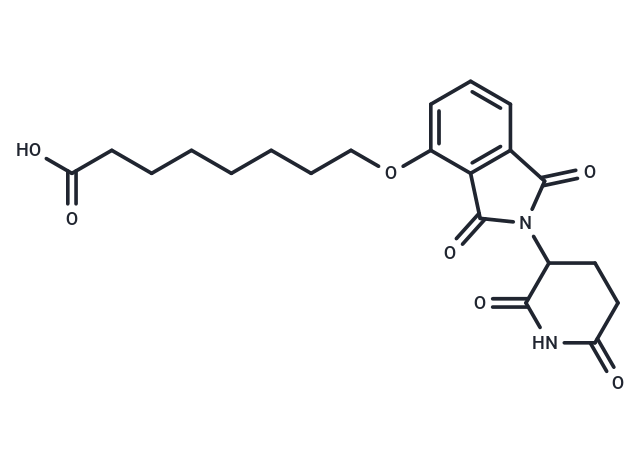 Thalidomide-O-C7-acid Chemical Structure