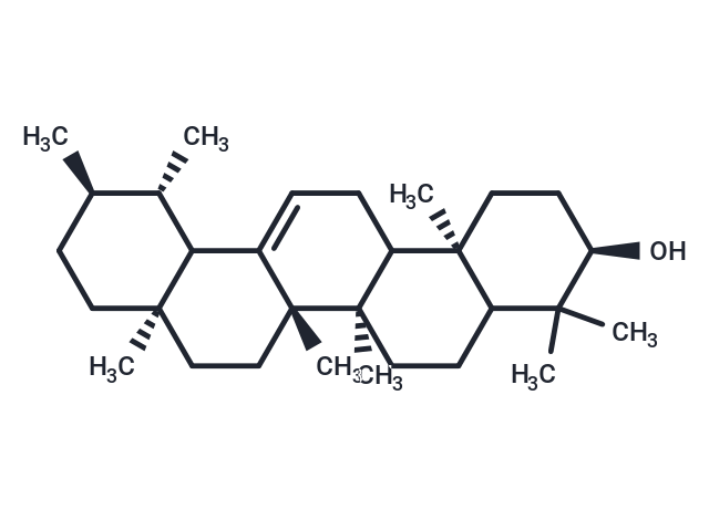 3-Epi-alpha-amyrin Chemical Structure
