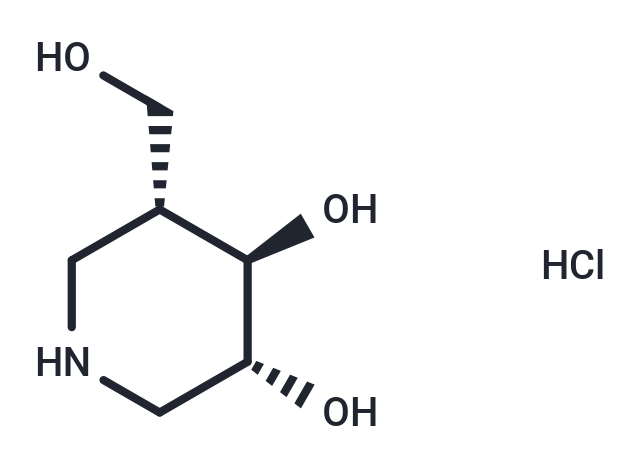 Afegostat HCl Chemical Structure