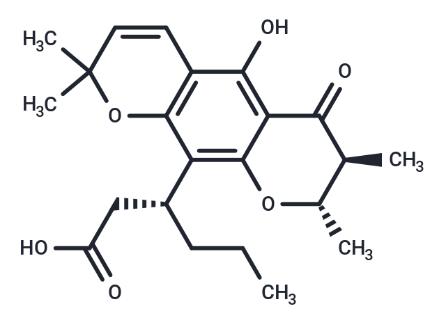 Isoapetalic acid Chemical Structure