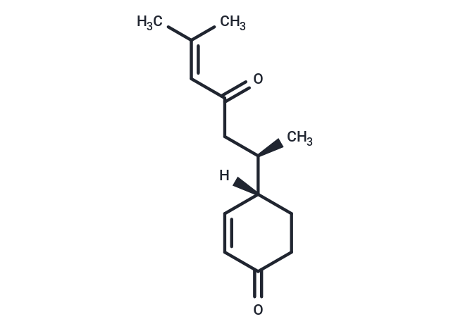 4-(6-Methyl-4-oxohept-5-en-2-yl)cyclohex-2-en-1-one Chemical Structure