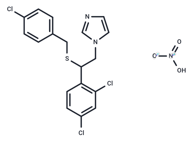 Sulconazole mononitrate Chemical Structure
