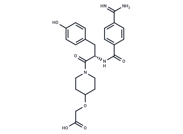 Lamifiban Chemical Structure