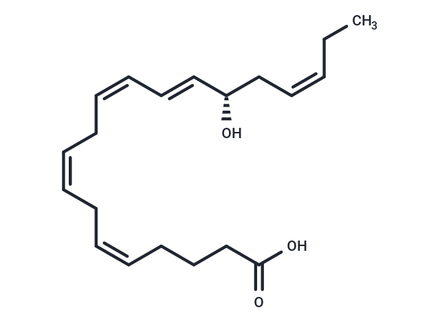 15(S)-HEPE Chemical Structure