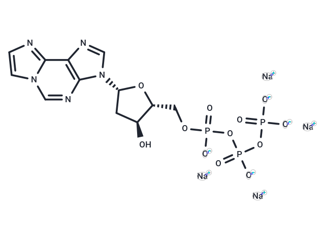 2'-Deoxy-1,N6-ethenoadenosine-5'-O-triphosphate sodium Chemical Structure