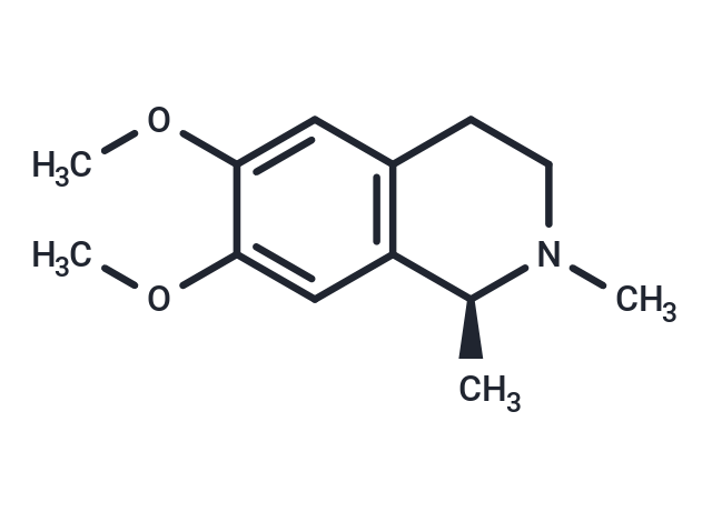 Carnegine (Pectenine, N-Methylsalsolidine) Chemical Structure