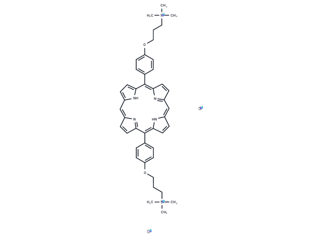 Exeporfinium chloride Chemical Structure