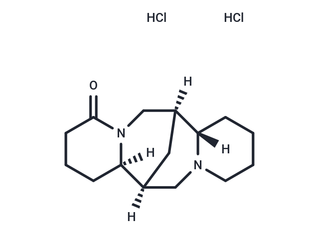Lupanine dihydrochloride, (+/-)- Chemical Structure