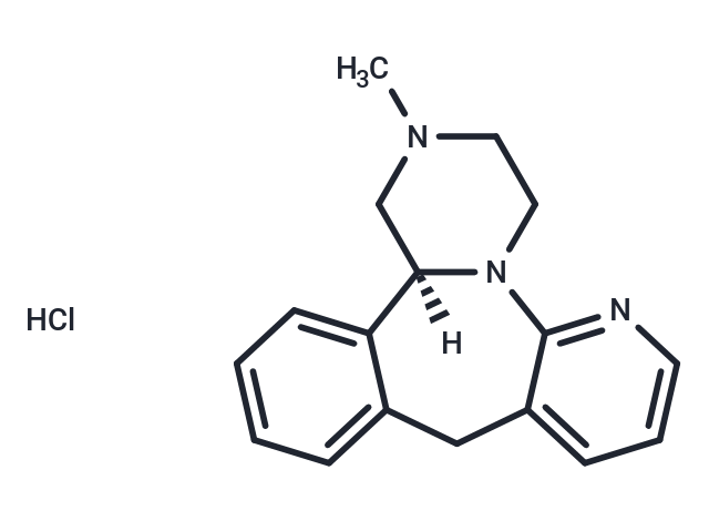 Esmirtazapine HCl Chemical Structure