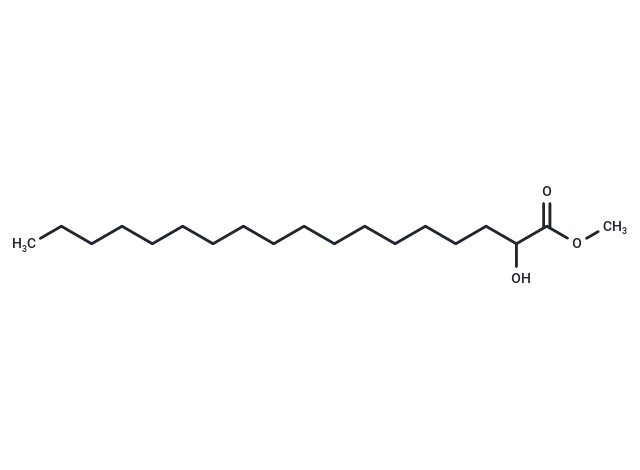 2-hydroxy Stearic Acid methyl ester Chemical Structure