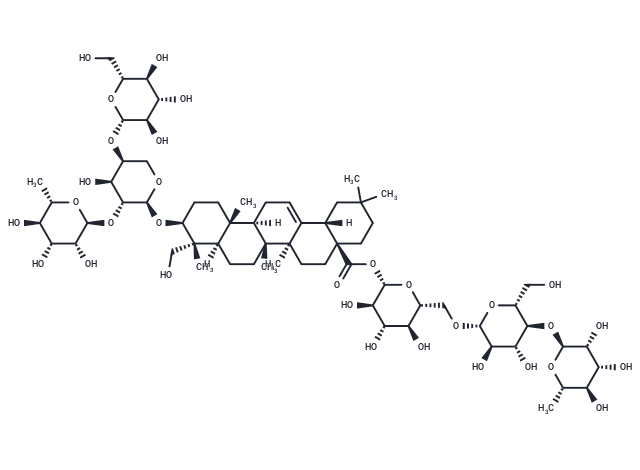 Pulsatilla saponin H Chemical Structure