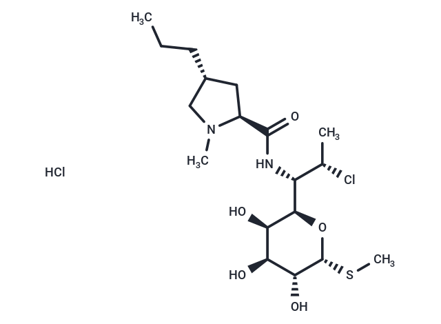 TargetMol Chemical Structure Clindamycin hydrochloride