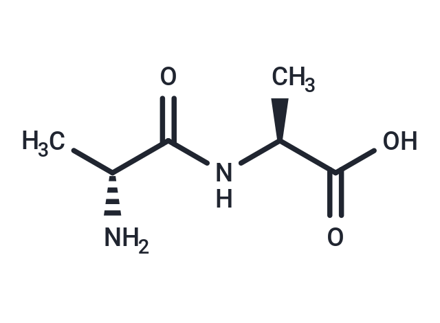 D-Alanyl-L-alanine Chemical Structure