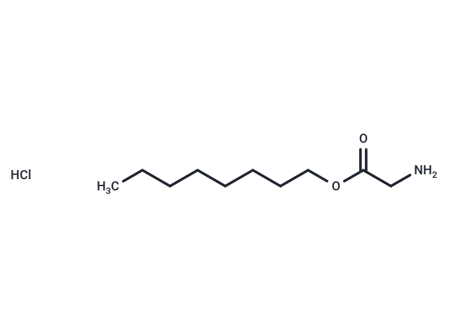 Octyl 2-aminoacetate hydrochloride Chemical Structure
