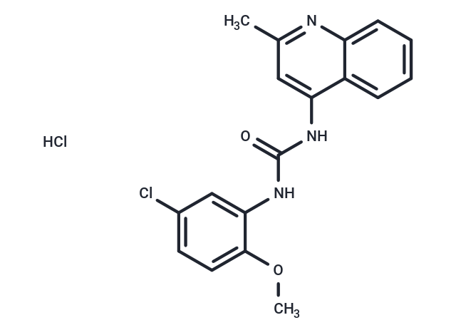PQ401 hydrochloride (196868-63-0(free base)) Chemical Structure
