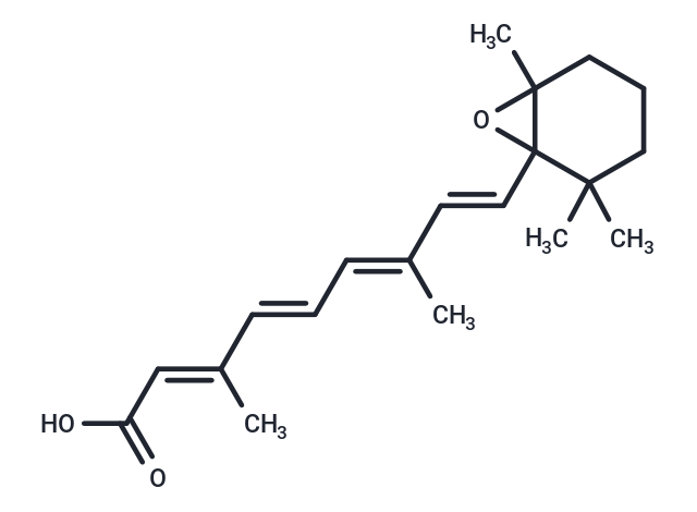 all-trans-5,6-epoxy Retinoic Acid Chemical Structure