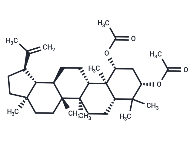 3-Epiglochidiol diacetate Chemical Structure