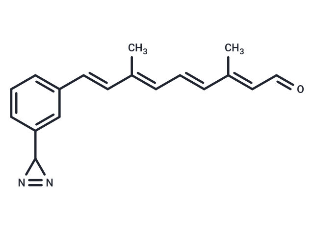 3-Diazirinophenylretinal Chemical Structure