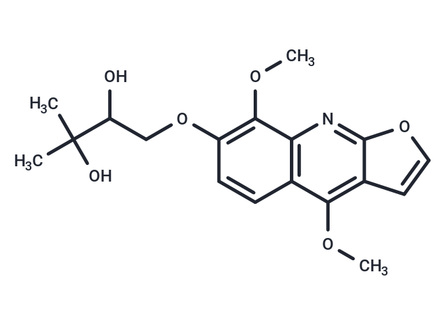 Evoxine Chemical Structure