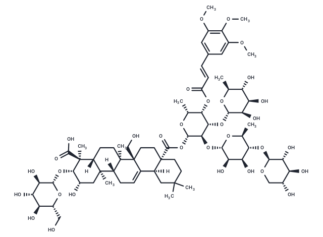 Onjisaponin Z Chemical Structure