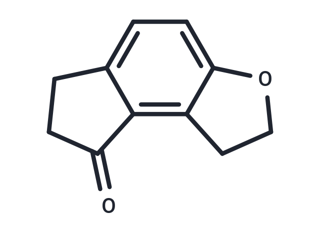 1,2,6,7-Tetrahydro-8H-indeno[5,4-b]furan-8-one Chemical Structure