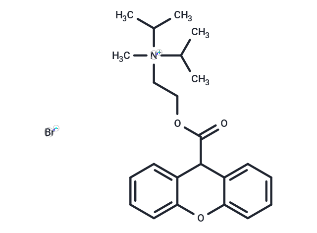 TargetMol Chemical Structure Propantheline bromide