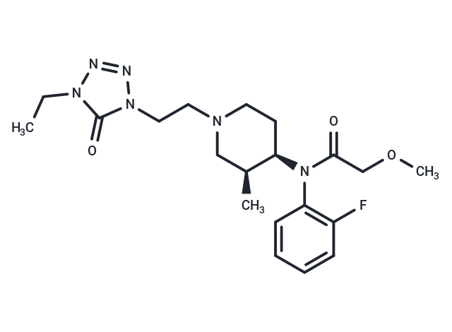 Brifentanil Chemical Structure
