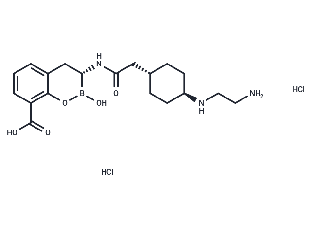 Taniborbactam dihydrochloride Chemical Structure