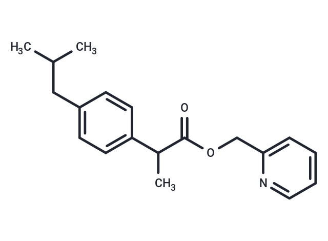 Ibuprofen Piconol Chemical Structure