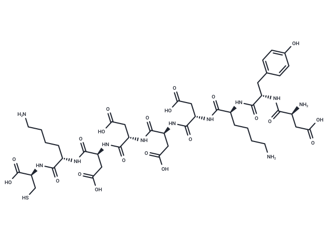 FLAG-Cys Chemical Structure
