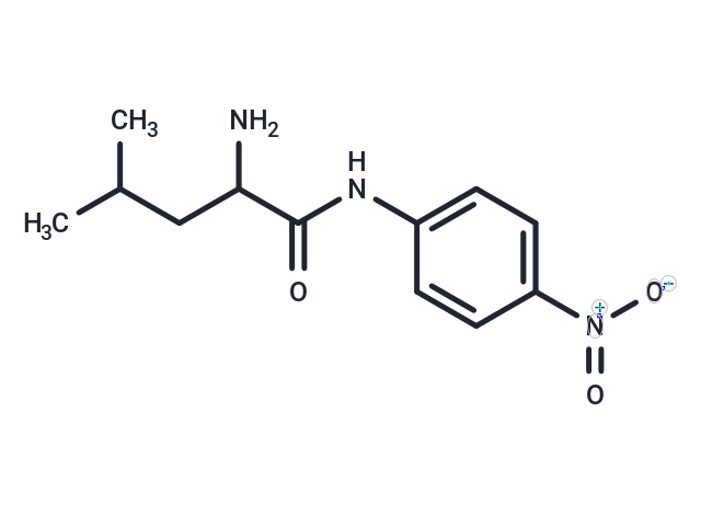 L-Leucine-p-nitroanilide Chemical Structure