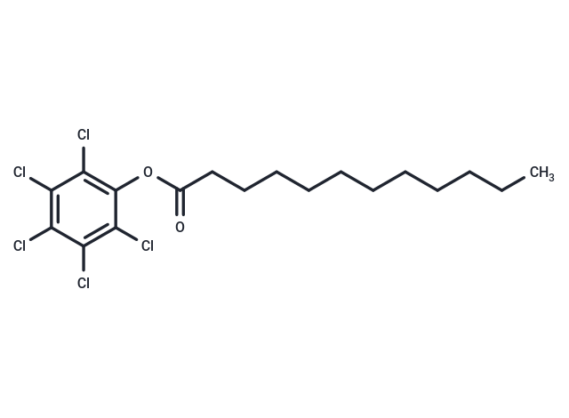 Pentachlorophenyl laurate Chemical Structure