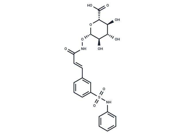 Belinostat Glucuronide Chemical Structure