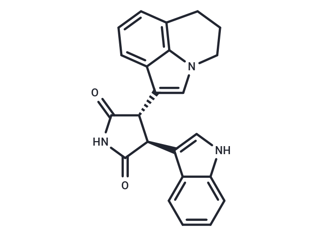 (3S,4S)-Tivantinib Chemical Structure