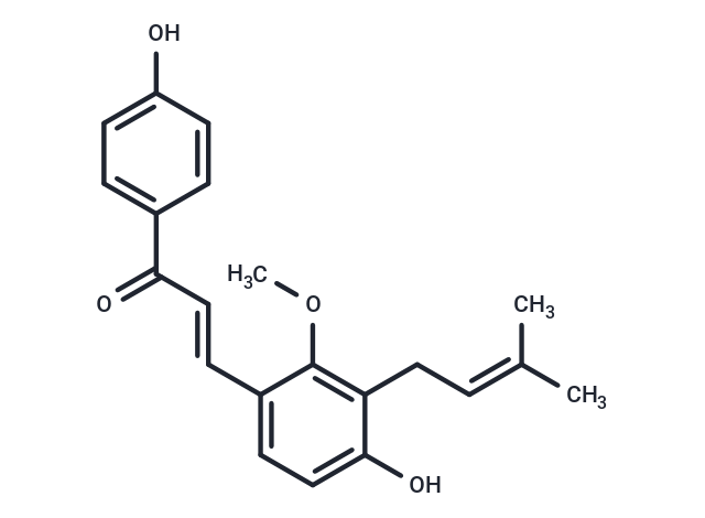 Licochalcone C Chemical Structure