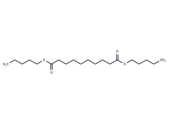 Dipentyl sebacate Chemical Structure
