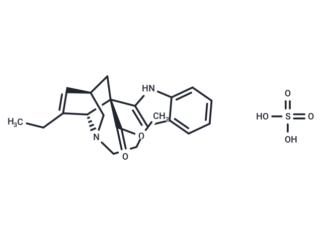 TargetMol Chemical Structure Catharanthine sulfate