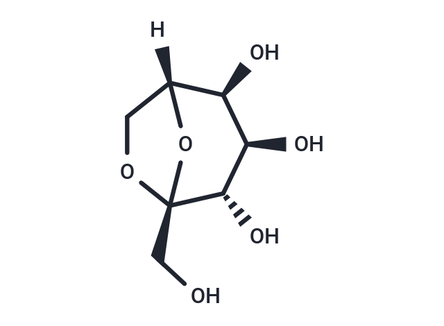 Sedoheptulose anhydride monohydrate Chemical Structure