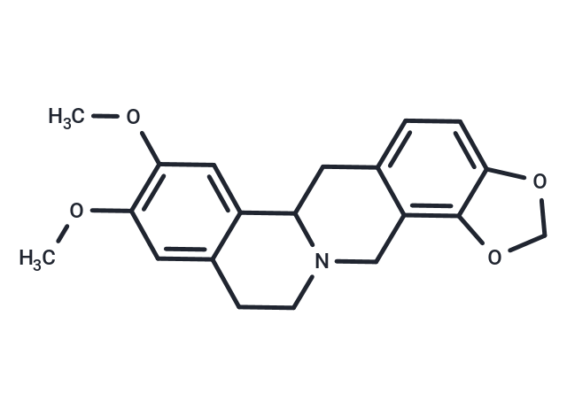 TargetMol Chemical Structure Tetrahydroepiberberine