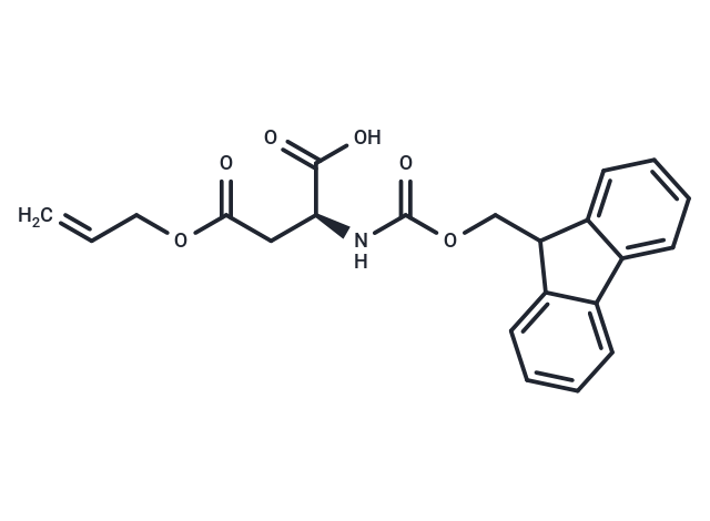 Fmoc-Asp(OAll)-OH Chemical Structure