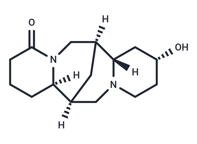 13β-Hydroxylupanine Chemical Structure